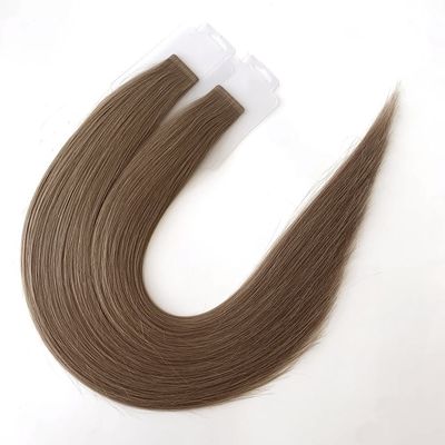 Costo de envío Extensiones de cabello de cinta invisibles sin costura Extensiones de cabello de cútica completa rusas