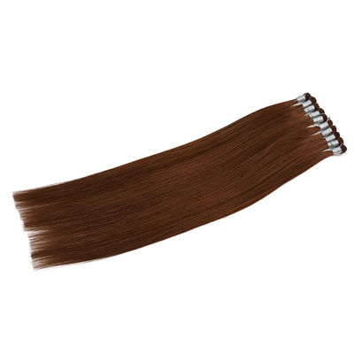Envío FedEx / DHL / Aramex / TNT Extensión de cabello de trama doble remy atada a mano