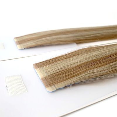 20 pulgadas ruso Remy Slim Tape Ins doble extensiones de cabello para la solicitud personalizada