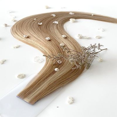 20 pulgadas ruso Remy Slim Tape Ins doble extensiones de cabello para la solicitud personalizada