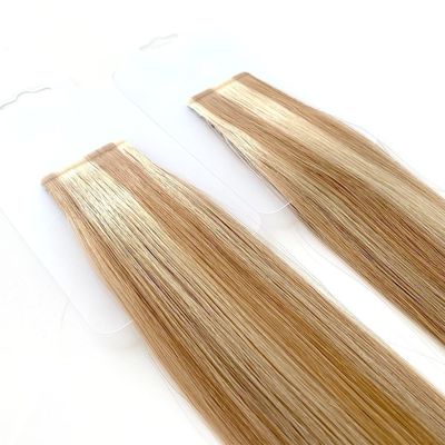 20 pulgadas ruso Remy Slim Tape Ins doble extensiones de cabello para la solicitud personalizada
