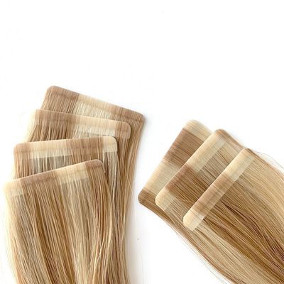 Muti-Color Sin costura Remy Virigen Cabello Humano Ultra delgada cinta en extensiones de cabello cinta de EE.UU.