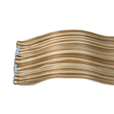 Muti-Color Sin costura Remy Virigen Cabello Humano Ultra delgada cinta en extensiones de cabello cinta de EE.UU.