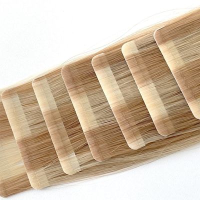Muti-Color Sin costura Remy Virigen Cabello Humano Ultra delgada cinta en extensiones de cabello cinta de EE.UU.