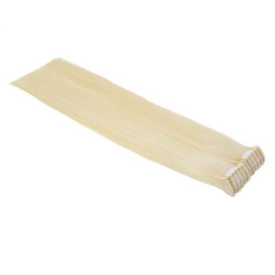 Mini cinta de cabello europeo en extensiones de cabello humano reales de doble dibujo virgen Remy pequeña cinta