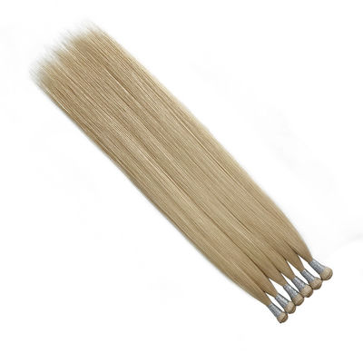 Genius Tejido de actualización Tejido de mano suave y delgado de color oscuro Extensión de cabello sin derramamiento