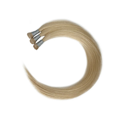 Genius Tejido de actualización Tejido de mano suave y delgado de color oscuro Extensión de cabello sin derramamiento