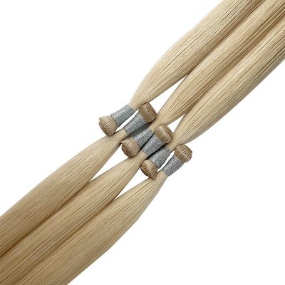 Genius Tejido de actualización Tejido de mano suave y delgado de color oscuro Extensión de cabello sin derramamiento