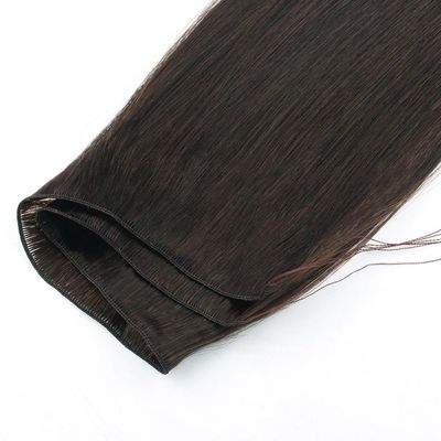 Cabello humano ruso de doble tirada con las trenzas de la mano Grado 12A Extensiones de cabello con las trenzas