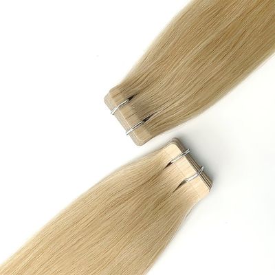 Real cinta de pelo humano Remy en extensiones de cabello para la aplicación sin problemas