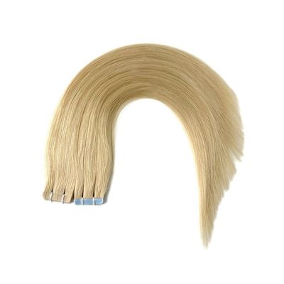 Real cinta de pelo humano Remy en extensiones de cabello para la aplicación sin problemas