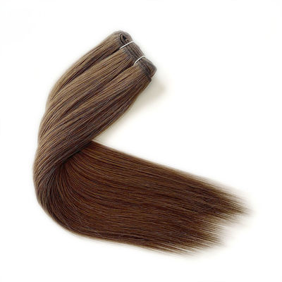 Tela de cabello de doble trazado europea Tela de cabello de doble trazado rusa Tela de caballo de cola de caballo Remy Tela humana 100 g/paquete