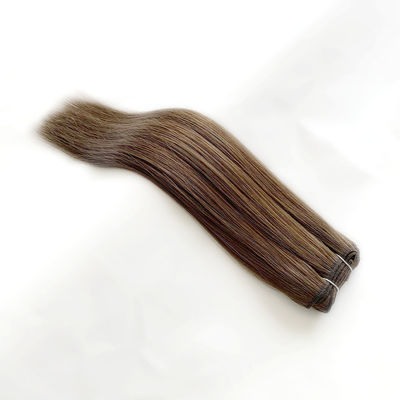 Tela de cabello de doble trazado europea Tela de cabello de doble trazado rusa Tela de caballo de cola de caballo Remy Tela humana 100 g/paquete