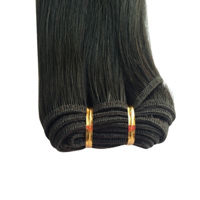 100 g/envase de tejido de cabello remy 100% crudo sin procesar de la cutícula del cabello indio