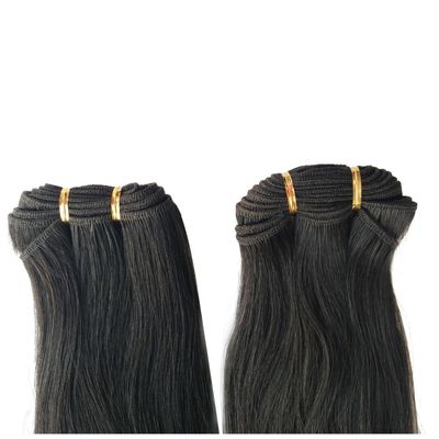 100 g/envase de tejido de cabello remy 100% crudo sin procesar de la cutícula del cabello indio