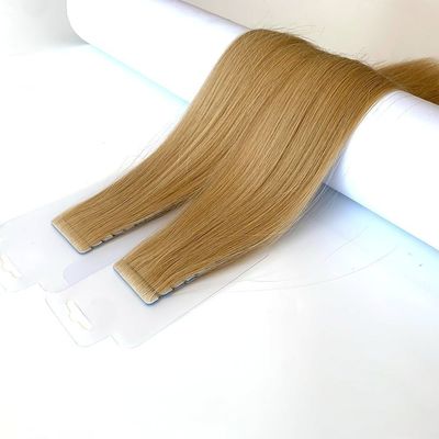 Cintura remy alineada con cutícula invisible en extensiones de cabello