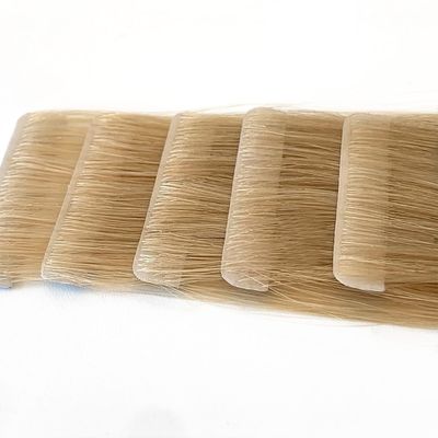 Solicitud personalizada Euro estándar y la cinta de pelo invisible de cabello crudo cabello vietnamita