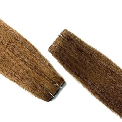 Largo del cabello 20 pulgadas natural invisible doble cinta virgen en extensión del cabello humano