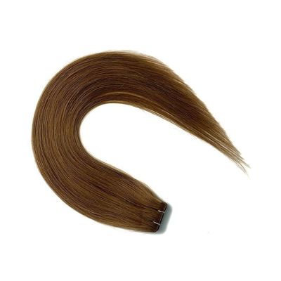 Largo del cabello 20 pulgadas natural invisible doble cinta virgen en extensión del cabello humano