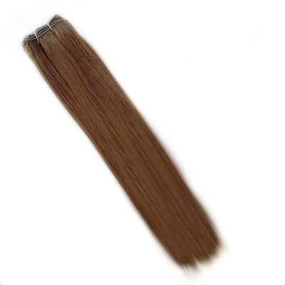 Pago completo Extensiones de tejido capilar brasileño Remy Cabello humano recto tejido teñido