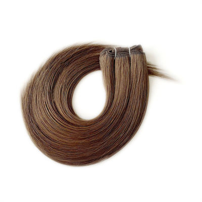 Pago completo Extensiones de tejido capilar brasileño Remy Cabello humano recto tejido teñido