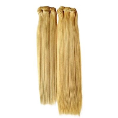 Pago inicial 613 rubio 22 pulgadas 24 pulgadas pelo humano brasileño tejido natural pelo Remy