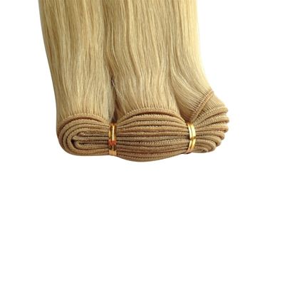 Pago inicial 613 rubio 22 pulgadas 24 pulgadas pelo humano brasileño tejido natural pelo Remy