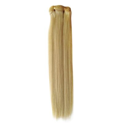 Pago inicial 613 rubio 22 pulgadas 24 pulgadas pelo humano brasileño tejido natural pelo Remy