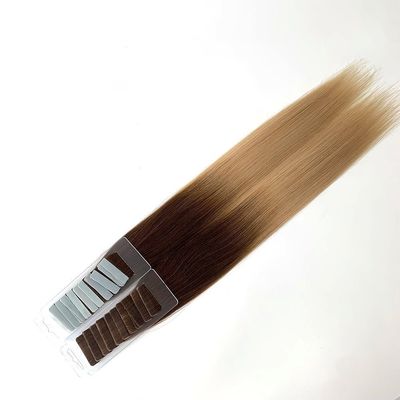 30 días de devolución reembolsos cinta invisible en extensiones de cabello color natural crudo extensiones