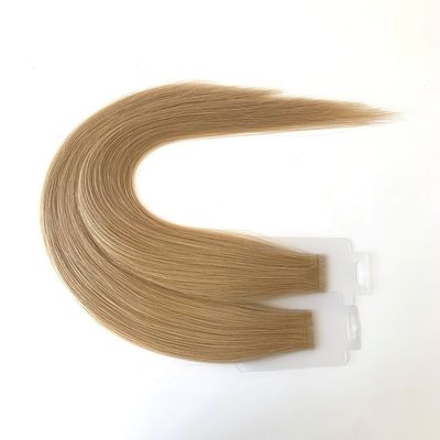 Cintas invisibles para el cabello europeo sin costura 7.5*70cm de largo durabilidad fácil de aplicar