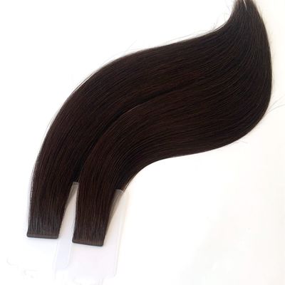 Extensiones de cabello de cútica completa de Rusia Extensiones de cabello de cinta sin costura invisibles para cabello