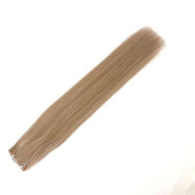 Extensiones de cabello crudo 100% cabello humano doble dibujado PU tejido de piel invisible PU tejido de cabello
