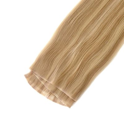 Extensiones de cabello crudo 100% cabello humano doble dibujado PU tejido de piel invisible PU tejido de cabello