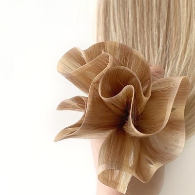 Extensiones de cabello crudo 100% cabello humano doble dibujado PU tejido de piel invisible PU tejido de cabello