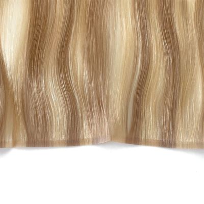 Extensiones de cabello crudo 100% cabello humano doble dibujado PU tejido de piel invisible PU tejido de cabello