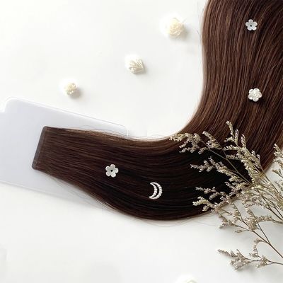 20inch Hair Length Slim Invisible Tape in Hair Extensions Color natural 100% Cabello humano