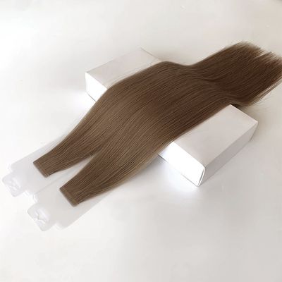 200 envases/cartón cinta doble sin costura en extensiones de cabello para cabello crudo sin procesar