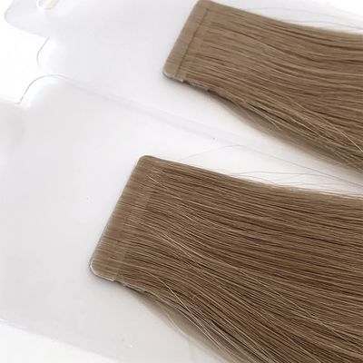 200 envases/cartón cinta doble sin costura en extensiones de cabello para cabello crudo sin procesar