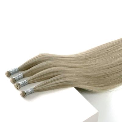 100 g/paquete de Remy Europeo Extensiones de tejido de cabello humano 13A Doble dibujado genio ruso