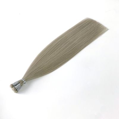 100 g/paquete de Remy Europeo Extensiones de tejido de cabello humano 13A Doble dibujado genio ruso