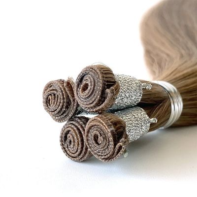 100% de cabello humano virgen tejidos recto cortado alineado cabello peruano genio tejido