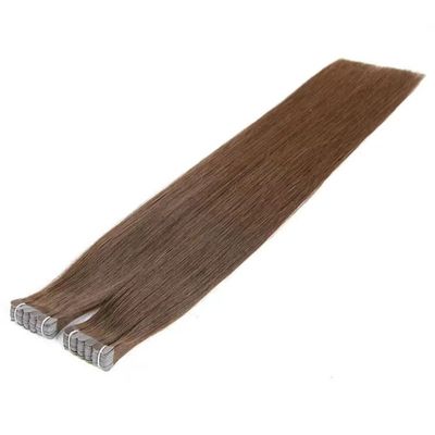 Mini flor cinta extensiones de cabello 18 meses Vida 100% humano Remy hueso cinta recta en extensiones de cabello