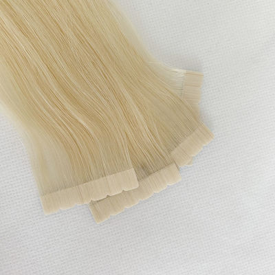 Mini flor cinta extensiones de cabello 18 meses Vida 100% humano Remy hueso cinta recta en extensiones de cabello