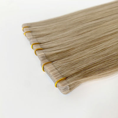 Tela de cabello humano rusa y europea de doble tira Extensión de cabello 200 paquetes / cartón Tela-231008
