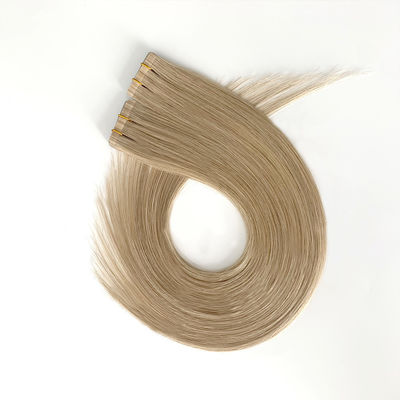 Tela de cabello humano rusa y europea de doble tira Extensión de cabello 200 paquetes / cartón Tela-231008