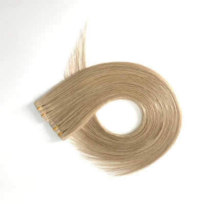 Tela de cabello humano rusa y europea de doble tira Extensión de cabello 200 paquetes / cartón Tela-231008