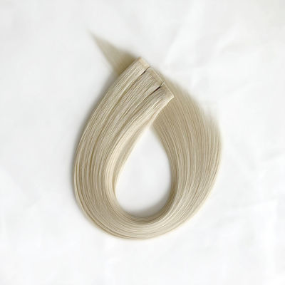 Cabello Remy Invisible Trama de cabello plano para extensiones de cabello de aspecto natural