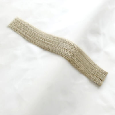 Cabello Remy Invisible Trama de cabello plano para extensiones de cabello de aspecto natural