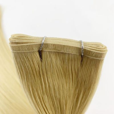 Muti-color doble dibujado tejido de pelo invisible Remy pelo humano Tiempo de entrega estimado