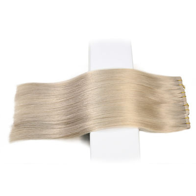 12A Rubia rubia de doble dibujo en la extensión de cabello humano virgen en bruto para beneficio